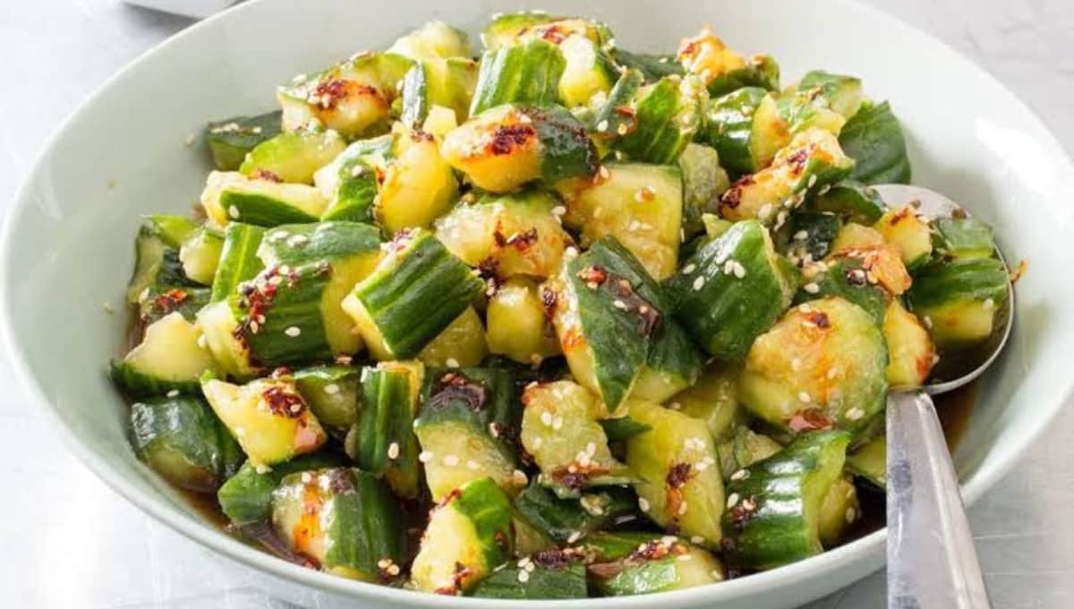 Smashed Cucumbers Are Breaking the Internet Try This Once