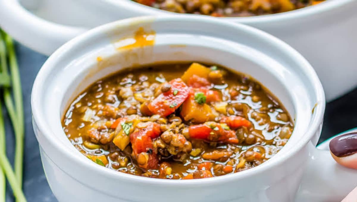 This 30-Minute Lentil Soup Tastes Like a Warm Hug