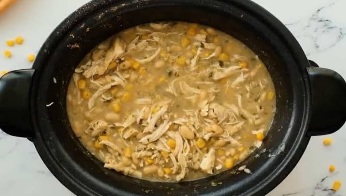 This Crockpot White Chicken Chili Ruined Every Other Chili Recipe For Me