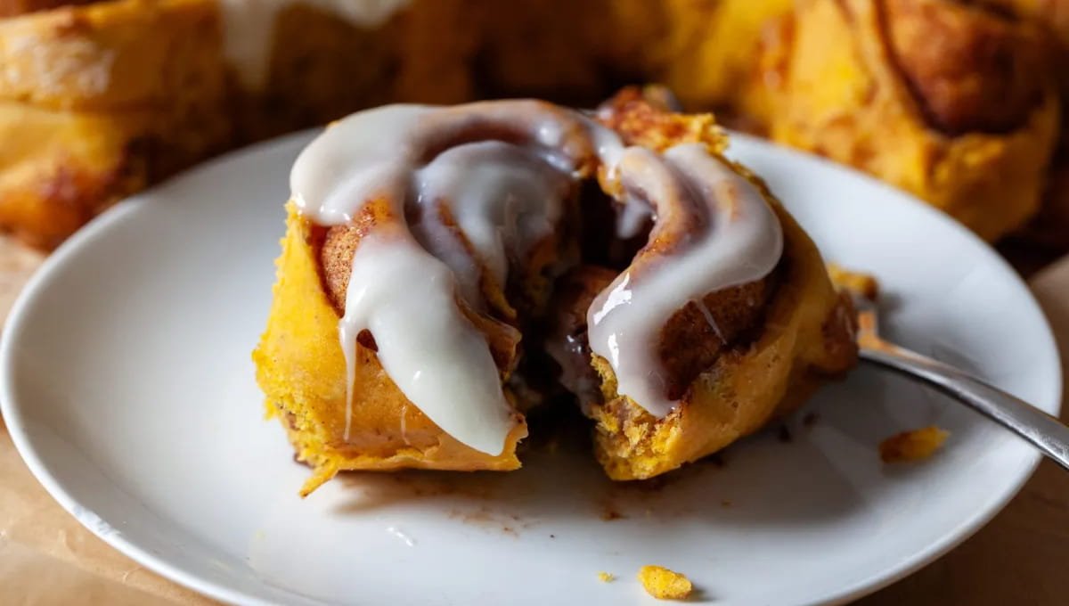 Pumpkin Cinnamon Rolls So Good, My Neighbor Came Knocking