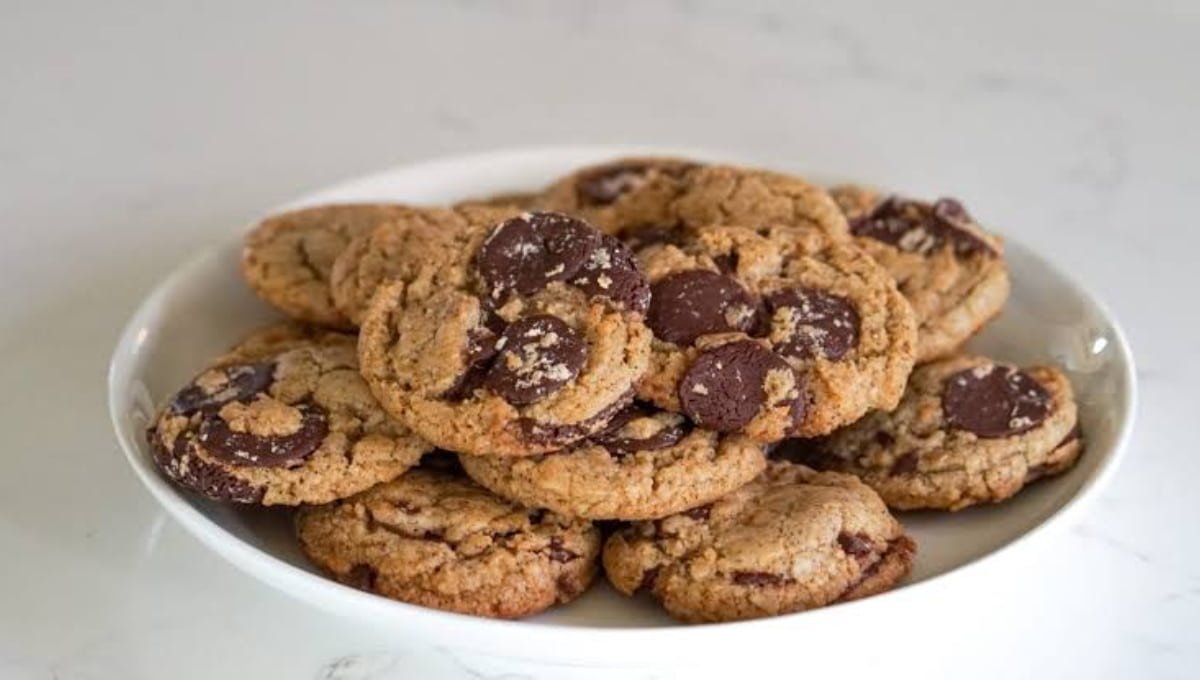Brown Butter Toffee Chocolate Chip Cookies
