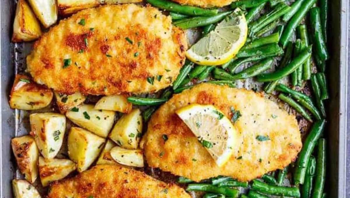 Crispy Baked Garlic Parmesan Chicken Thighs (No Flip!)
