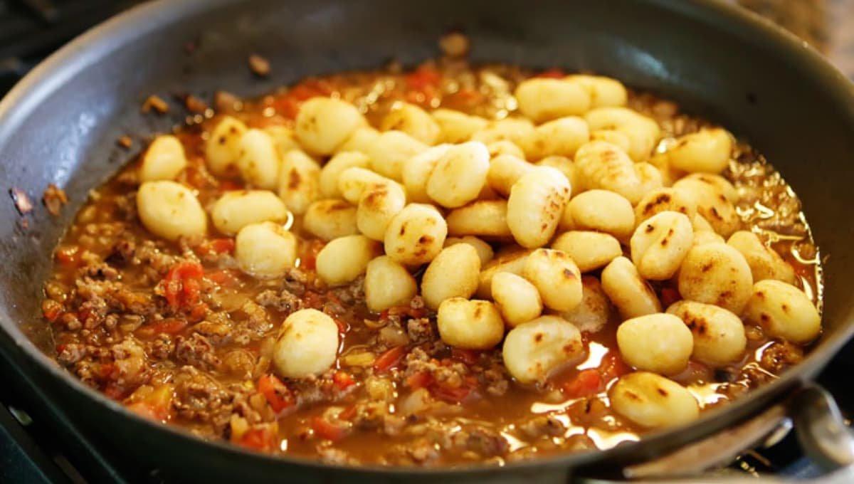 One-Pan Ground Beef Gnocchi That Melts in Your Mouth