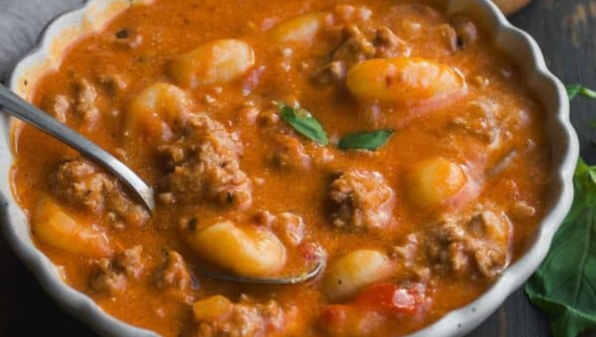 Cozy Sausage Gnocchi Soup You'll Crave All Winter