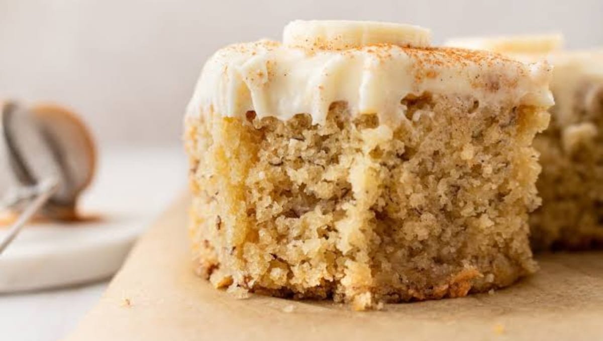 This Banana Cake Stays Moist for Days (No Mixer!)