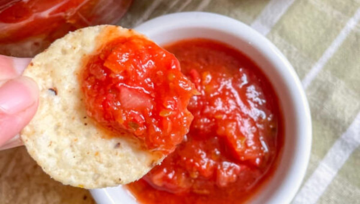 Fresh Tomato Canned Salsa Recipe: My Pantry Secret Every August (56 chars)