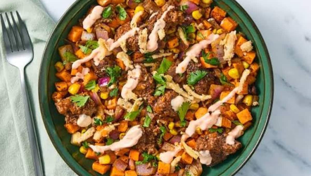 Sweet Potato Ground Beef Skillet 30-Min Cozy Dinner Secret