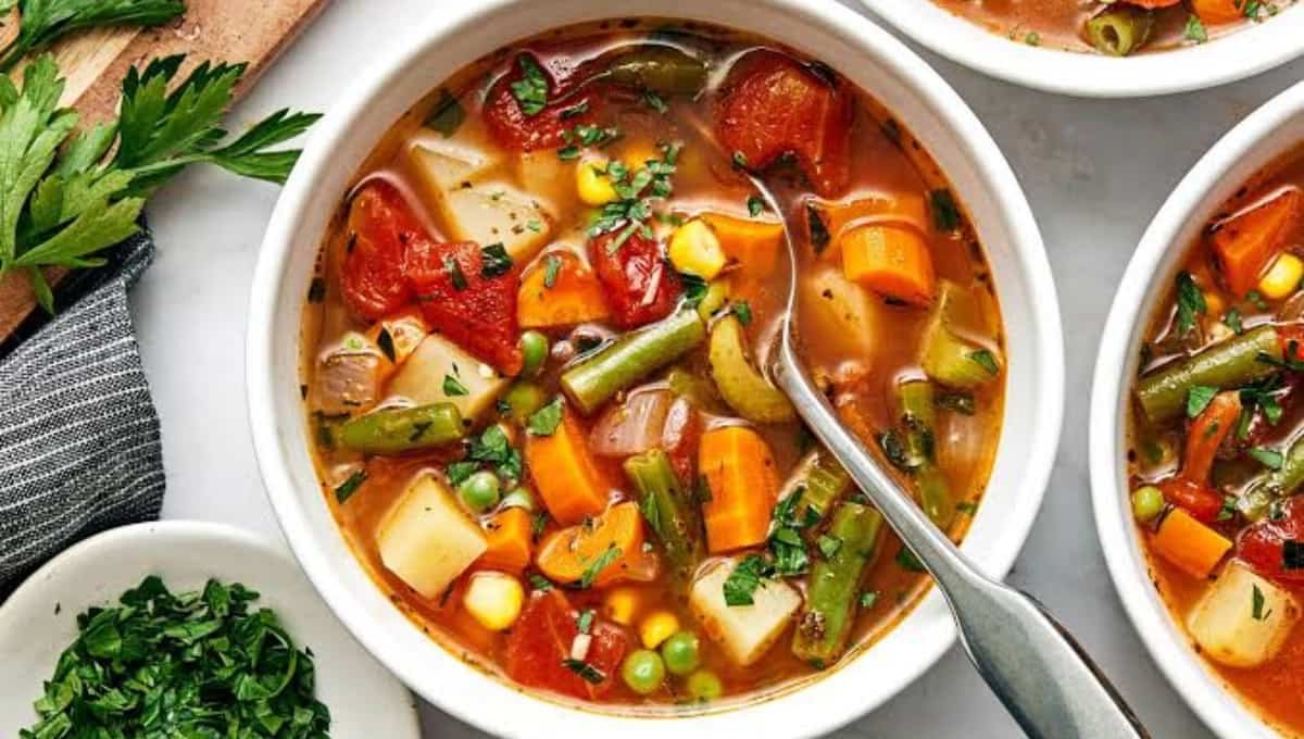 This Easy Vegetable Soup Recipe Will Fix Your Whole Week (2026)