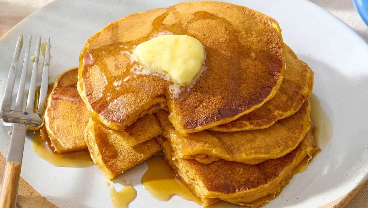 Easy Pumpkin Pancakes That Taste Like Fall Itself