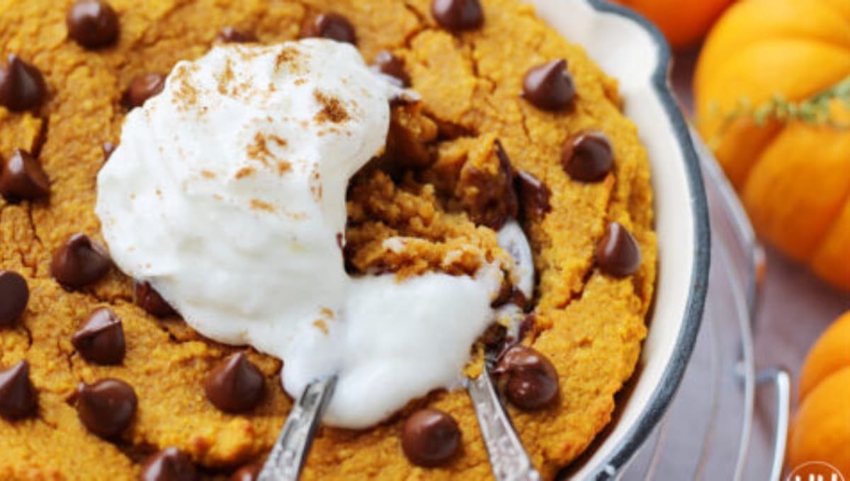 High Protein Pumpkin Breakfast Cake