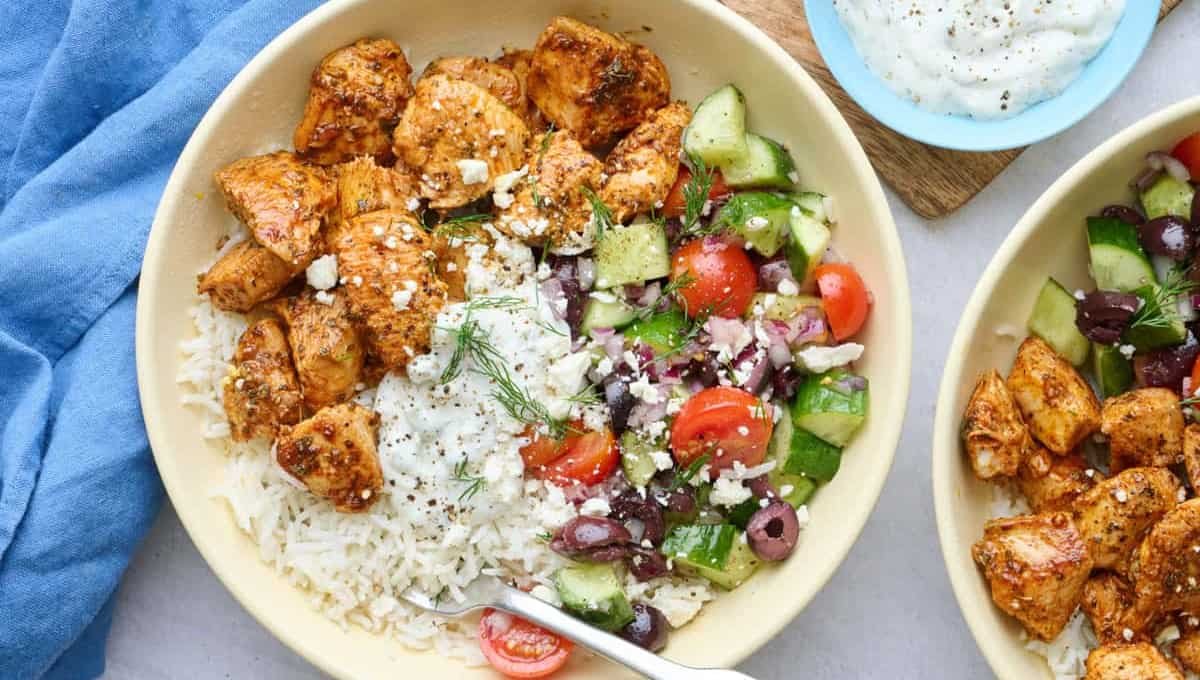 This Greek Chicken Bowl Fixes Your Boring Dinner Rut