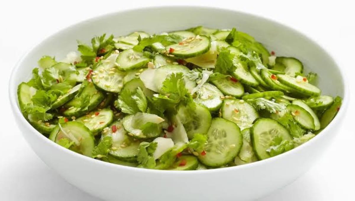 The 15-Minute Asian Cucumber Salad That Never Makes It to Dinner