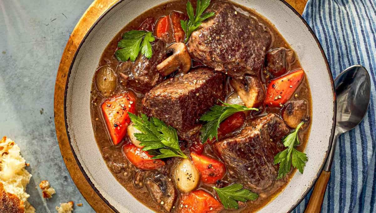 Red Wine Beef Stew So Tender It Melts