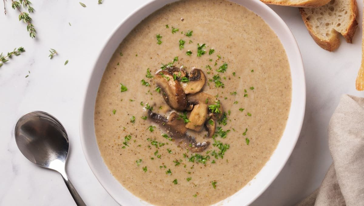 This Creamy Mushroom Soup Has One Secret Ingredient