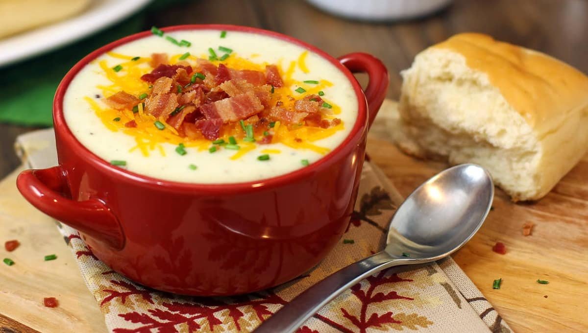 The 20-Minute Cheddar Potato Soup Hack Nobody Talks About