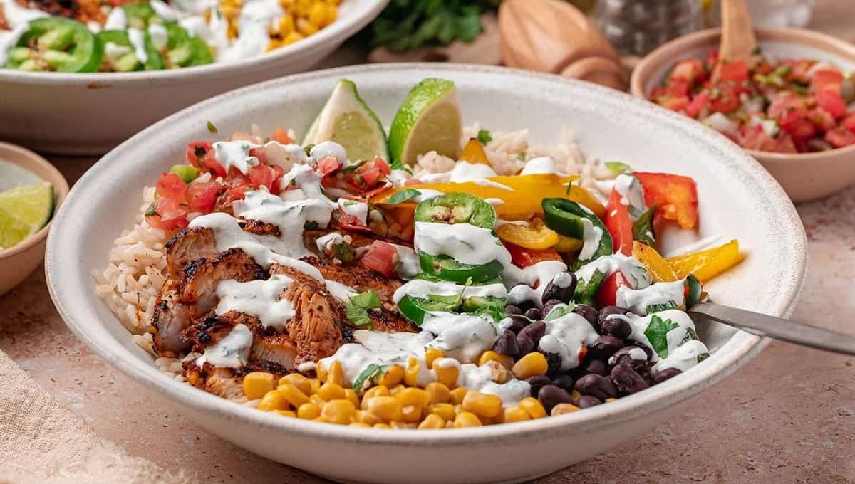 Secret 2-Point Fajita Bowl Silas Can't Stop Asking For!