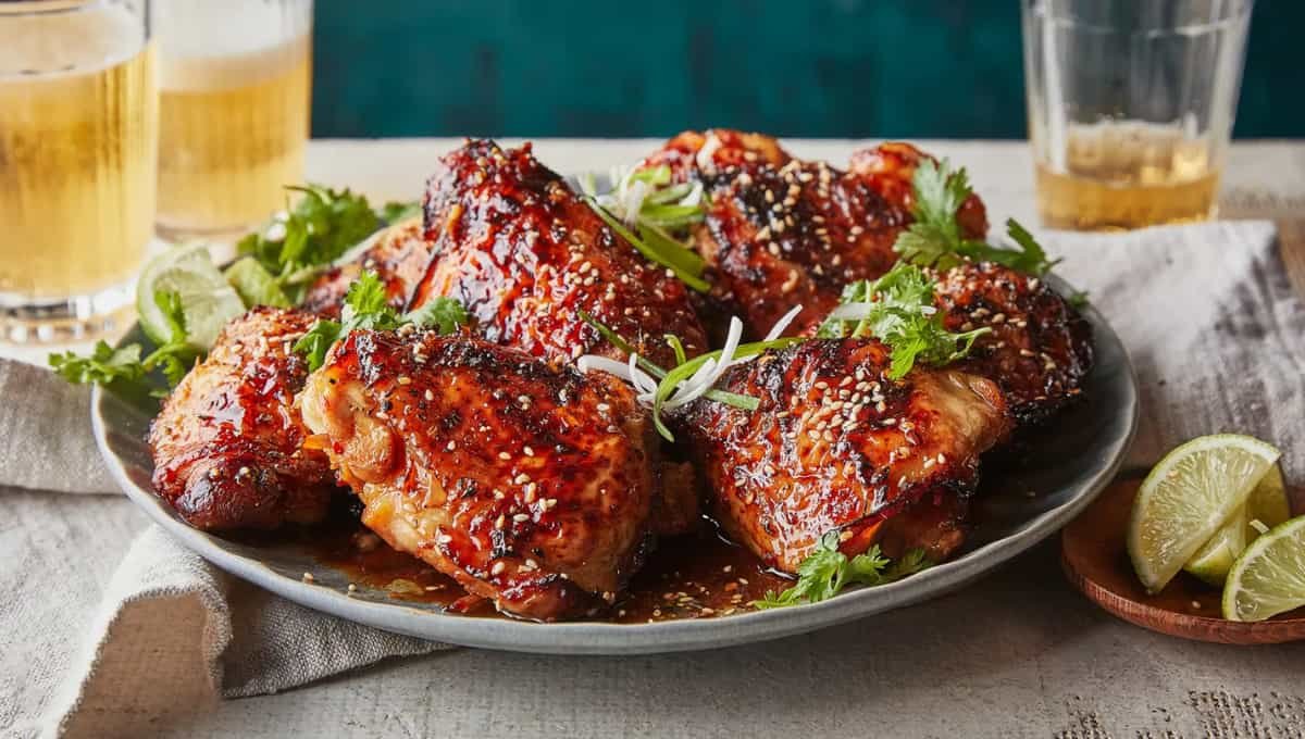 The Secret to Shatteringly Crispy Air Fryer Chicken Thighs