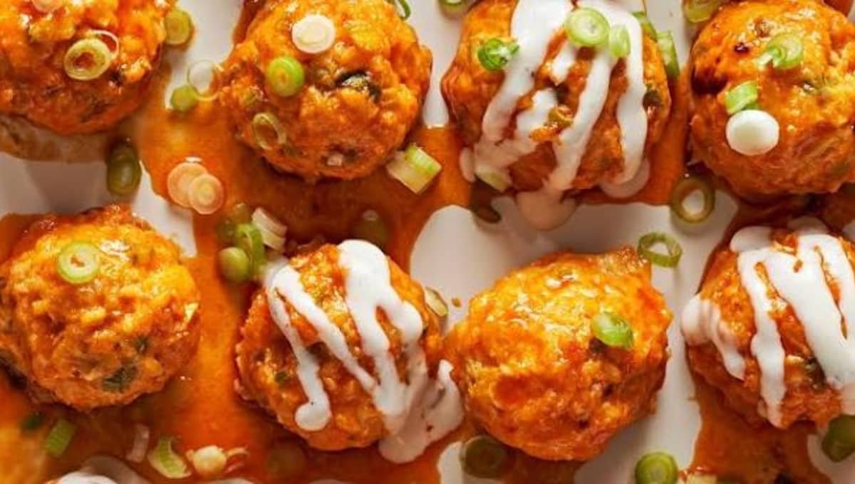 Football Finger Foods: Crispy Baked Buffalo Chicken Meatballs Game Day 2026