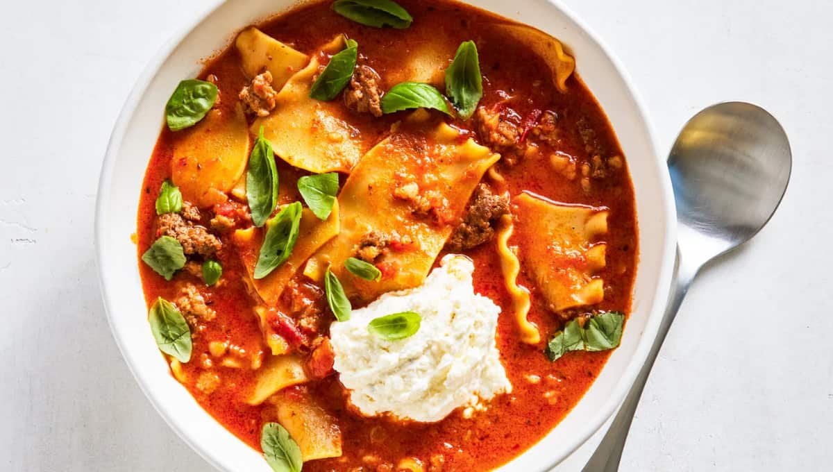 This One-Pot Lasagna Soup Broke the Internet