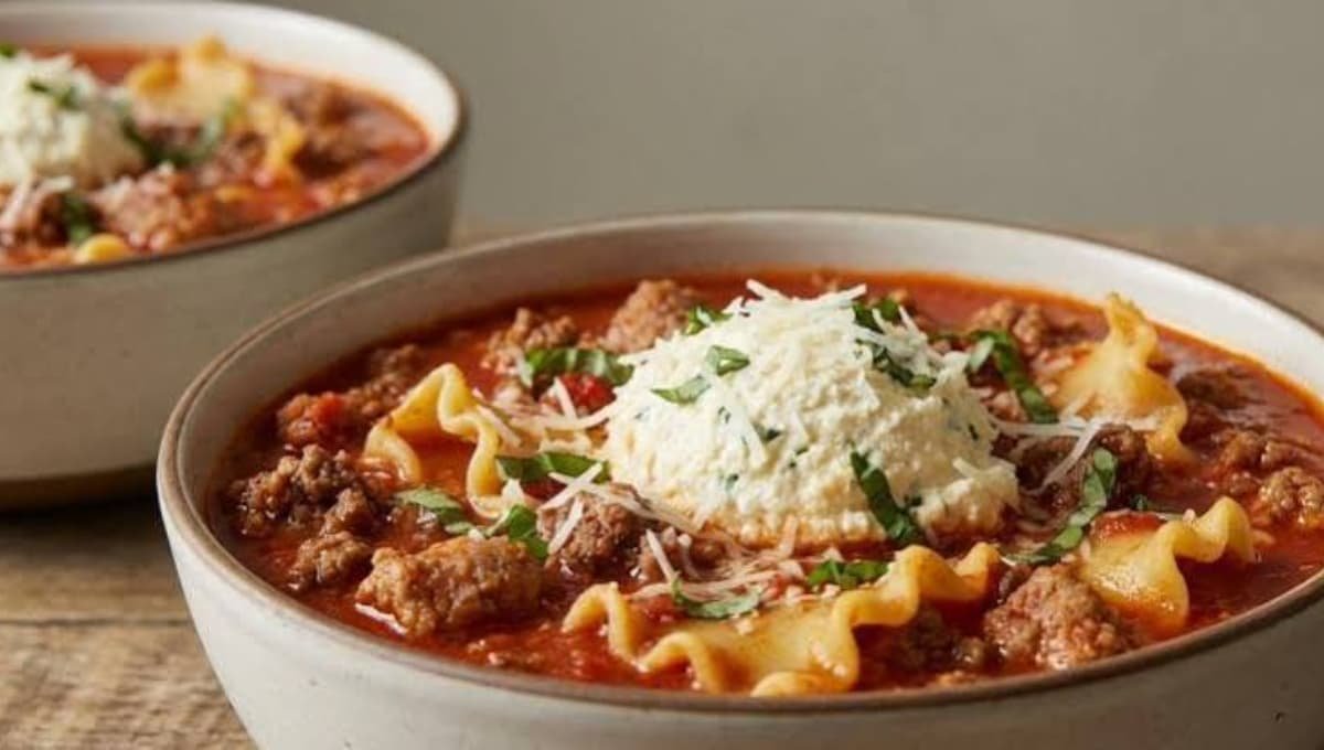 Why Silas Went Back for Seconds: Three-Cheese Lasagna Soup