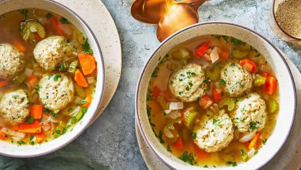The Secret to Fluffy Matzo Ball Soup at Home