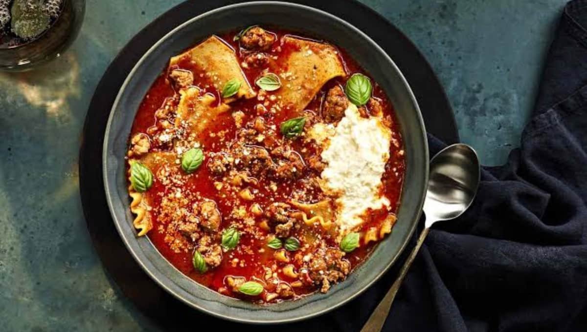 Why Silas Went Back for Seconds: Three-Cheese Lasagna Soup