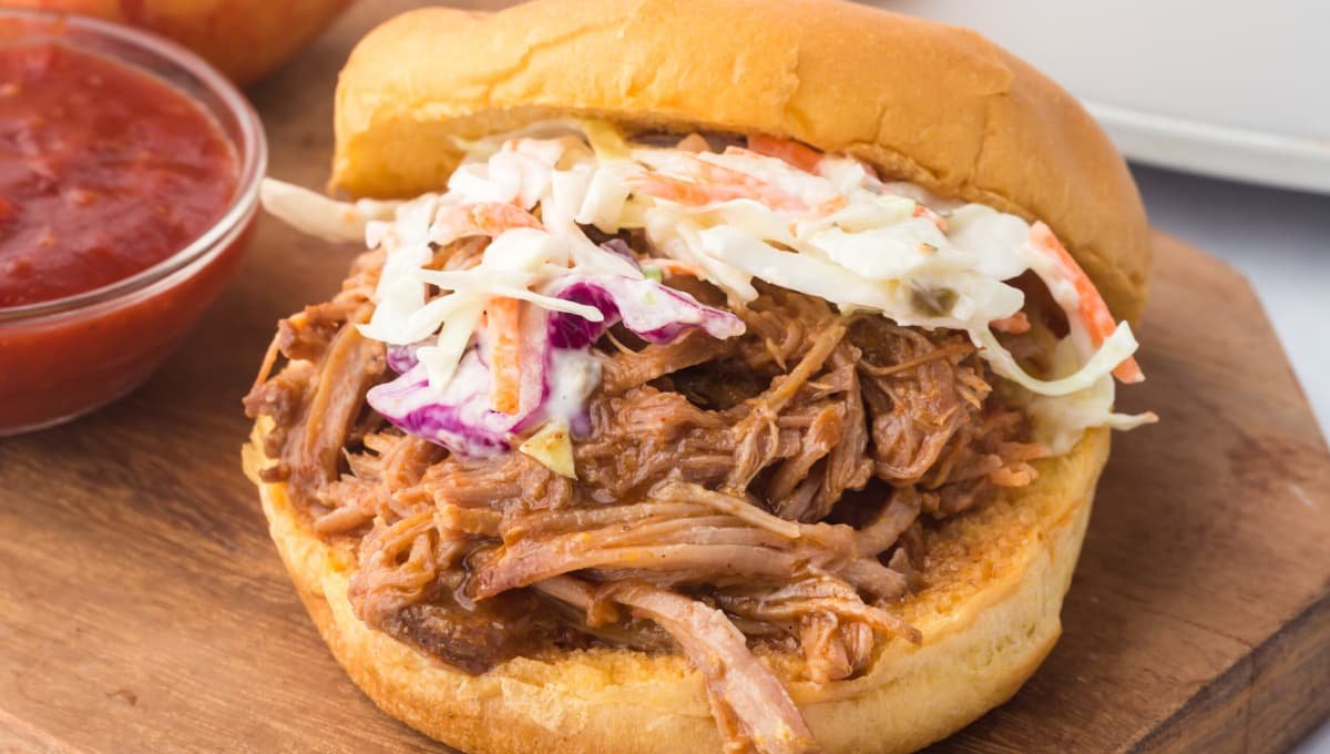 Slow Cooker Apple Cider Pulled Pork 