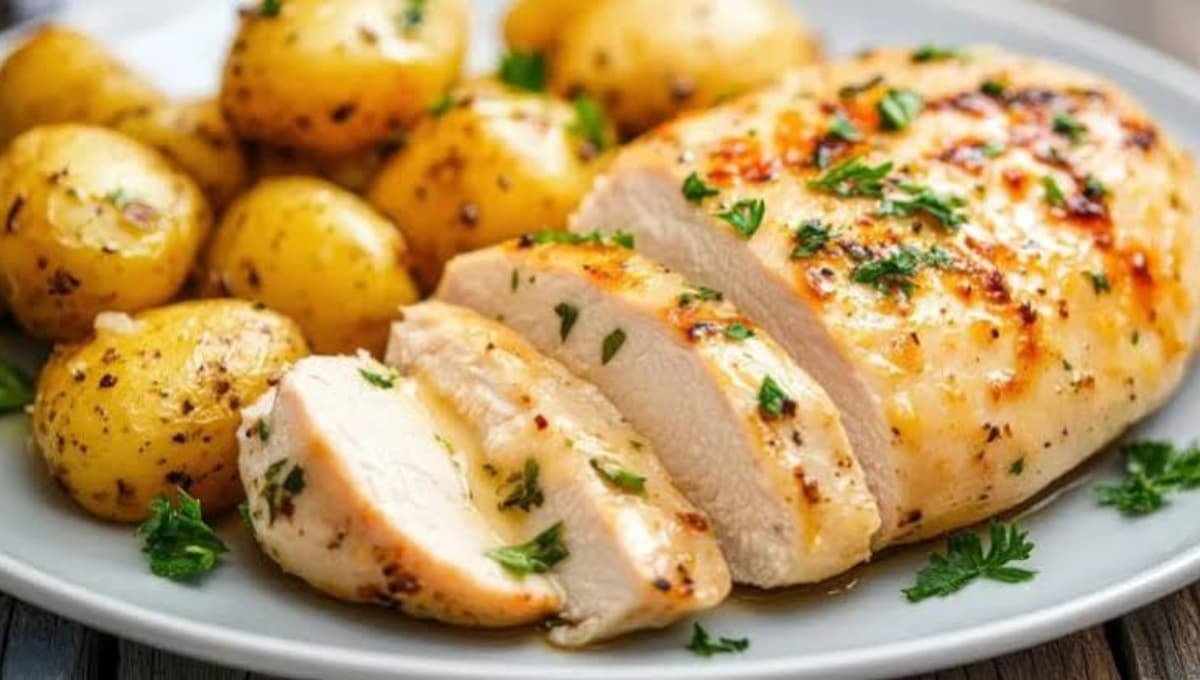 Crockpot Chicken and Potatoes That Stay Juicy Every Time