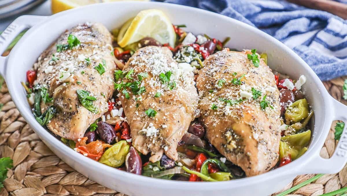 Crockpot Greek Chicken: 5 Minutes of Prep, Zero Babysitting